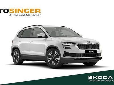 Gebraucht Skoda Karoq Selection 150 PS (110 kW) 2025 Weiß SUV
