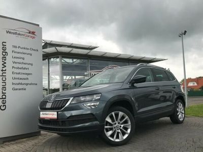 Gebraucht Skoda Karoq Style 150 PS (110 kW) 2018 Grau metallic SUV