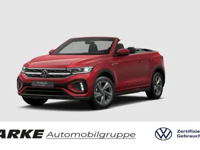 Brugt VW T-Roc Cabriolet R-line 150 HK (110 kW) 2025 Rød Cabriolet