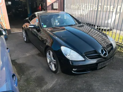 Gebraucht Mercedes SLK200 163 PS (119 kW) 2004 Schwarz Cabrio
