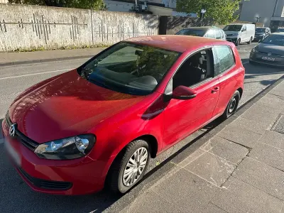 Brugt VW Golf 90 HK (66 kW) 2009 Rød Coupe