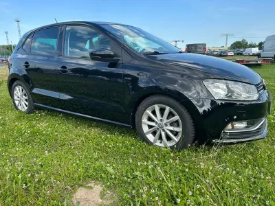 Gebraucht VW Polo LOUNGE 90 PS (66 kW) 2015 Schwarz Limousine