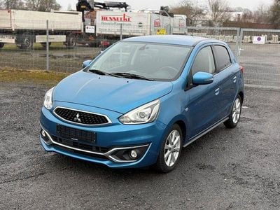 Gebraucht Mitsubishi Space Star Top 80 PS (58 kW) 2019 Blau Kleinwagen