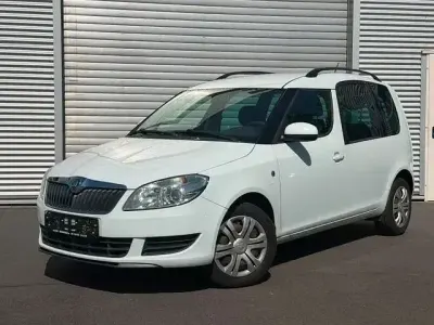 Gebraucht Skoda Roomster Ambition 86 PS (63 kW) 2015 Weiß Van / Kleinbus
