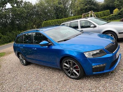 Gebraucht Skoda Octavia RS 184 PS (135 kW) 2016 Blau Kleinwagen