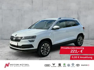 Gebraucht Skoda Karoq Clever 110 PS (80 kW) 2022 Weiß SUV