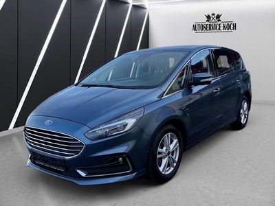 Chromablau metallic Gebraucht 2020 Ford S-MAX Titanium Van / Kleinbus | 19.500 € (Fairer Preis)
