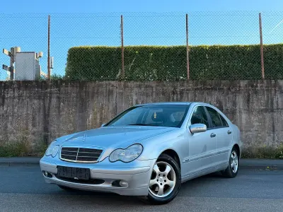 Brugt Mercedes C180 140 HK (102 kW) 2005 Sølv Sedan