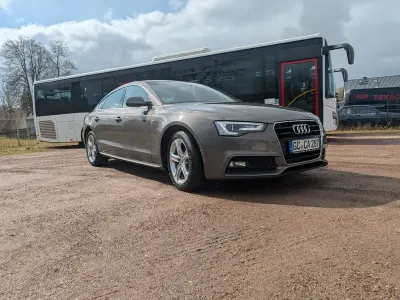 Gebraucht Audi A5 Sportback S-Line 170 PS (125 kW) 2014 Silber Kleinwagen