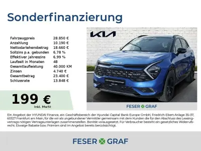Gebraucht Kia Sportage GT-Line 179 PS (131 kW) 2022 Blue flame SUV