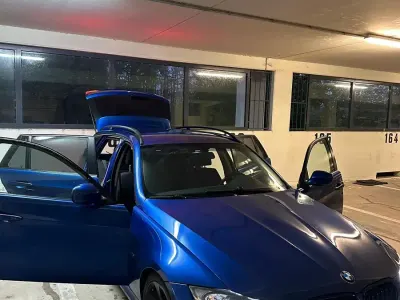 Gebraucht BMW 318 143 PS (105 kW) 2009 Blau Kombi