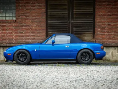 Brugt Mazda MX5 240 HK (176 kW) 1991 Blå Cabriolet