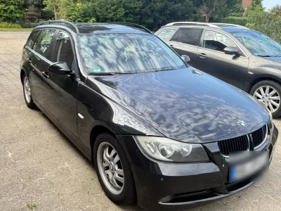 Gebraucht BMW 320 150 PS (110 kW) 2007 Schwarz Kombi