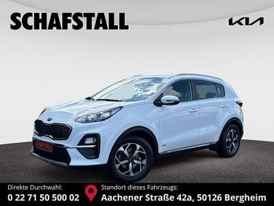 Gebraucht Kia Sportage Comfort 136 PS (100 kW) 2021 Weiss ((wd) carraraweiss) SUV
