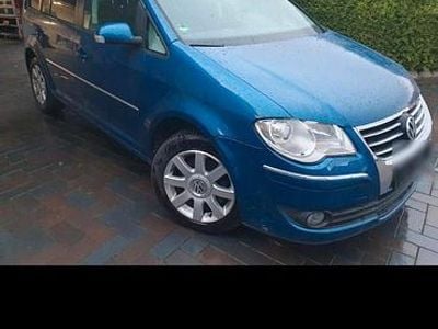 Gebraucht VW Touran 140 PS (102 kW) 2007 Blau Van / Kleinbus