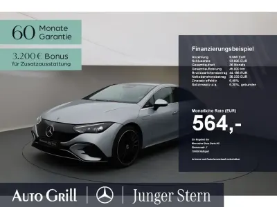 Gebraucht Mercedes EQE350 AMG 214 kW (292 PS) 2022 Metalliclack hightechsilber (metallic) Limousine