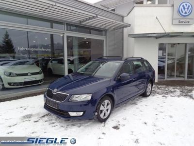 Gebraucht Skoda Octavia Elegance 150 PS (110 kW) 2014 Blau Kombi