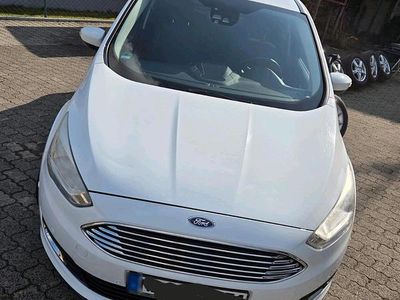 Gebraucht Ford C-MAX Titanium 125 PS (91 kW) 2016 Weiß Van / Kleinbus