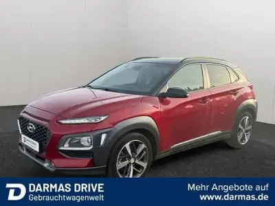 Usata Hyundai Kona Premium 177 CV (130 kW) 2018 Rosso SUV