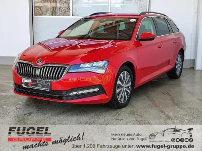 Second-hand Skoda Superb Ambition 200 CP (147 kW) 2021 Roșu Break