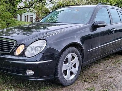 Brugt Mercedes E270 170 HK (125 kW) 2005 Sort Stationcar