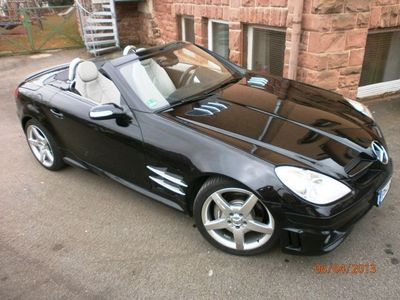 Gebraucht Mercedes SLK350 AMG 370 PS (272 kW) 2005 Schwarz Cabrio