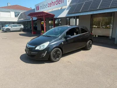 Gebraucht Opel Corsa 87 PS (63 kW) 2011 Schwarz Kleinwagen