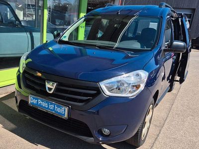 Usata Dacia Dokker Ambiance 102 CV (75 kW) 2017 Blu Monovolume