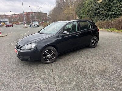 Gebraucht VW Golf VI Trendline 80 PS (58 kW) 2010 Schwarz Kleinwagen