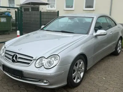 Używany Mercedes CLK240 Avantgarde 170 KM (125 kW) 2001 Srebrny Coupe