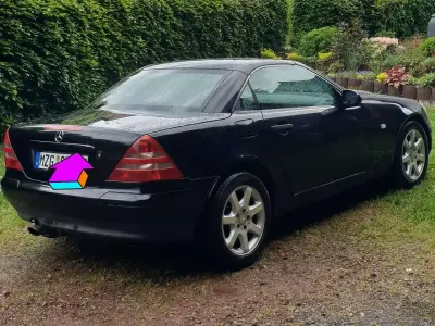 Gebraucht Mercedes SLK200 136 PS (100 kW) 1998 Schwarz Cabrio