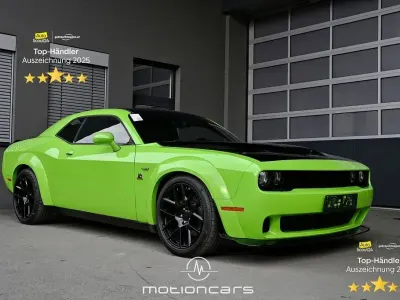 Begagnad Dodge Challenger 492 HK (361 kW) 2015 Grön Sportkupé