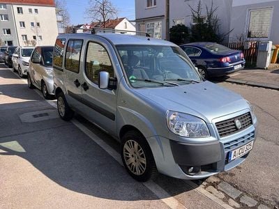 Begagnad Fiat Doblò Dynamic 120 HK (88 kW) 2006 Blå Minibuss