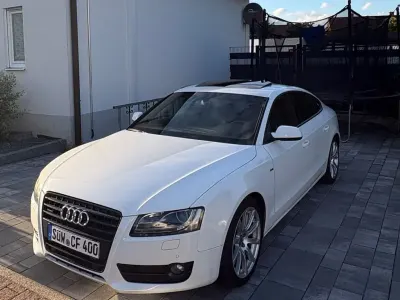 Gebraucht Audi A5 Sportback Sport 211 PS (155 kW) 2011 Weiß Kleinwagen