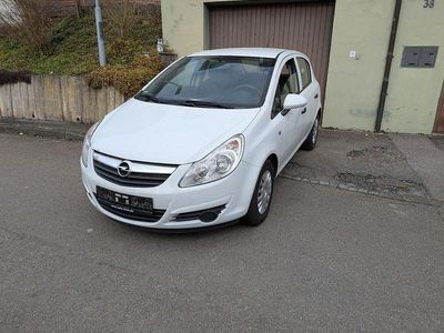 Gebraucht Opel Corsa 60 PS (44 kW) 2009 Weiß Kleinwagen