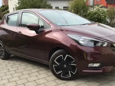 Usata Nissan Micra N-Way 92 CV (67 kW) 2022 Rosso Utilitaria