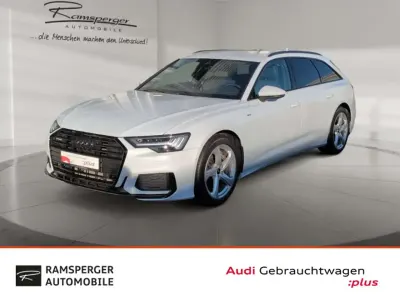 Gebraucht Audi A6 S-Line 299 PS (219 kW) 2022 Grau (suzukagrau met.) Kombi