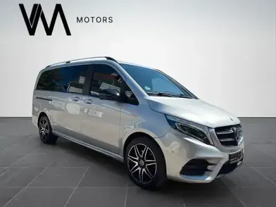 Gebraucht Mercedes V250 AMG line 190 PS (139 kW) 2018 Silber Van / Kleinbus
