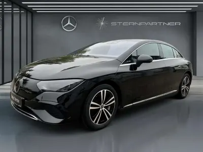 Gebraucht Mercedes EQE350 Premium 235 kW (320 PS) 2025 Metalliclack obsidianschwarz Limousine