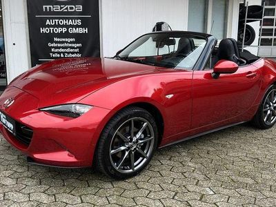 Gebraucht Mazda MX5 Sports-Line 160 PS (117 kW) 2017 Rubinrot Cabrio
