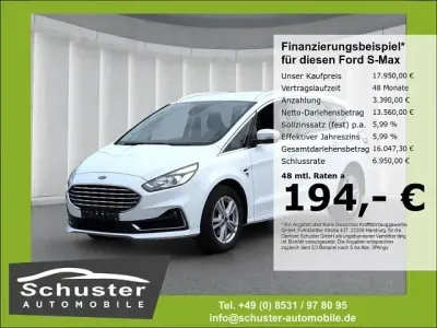 Gebraucht Ford S-MAX Titanium 150 PS (110 kW) 2022 Weiss Van / Kleinbus