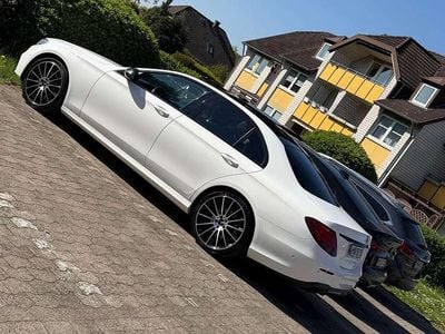 Usata Mercedes E350 AMG line 258 CV (189 kW) 2018 Bianco Berlina