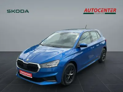 Gebraucht Skoda Fabia Ambition 110 PS (80 kW) 2022 Raceblau metallic Kleinwagen