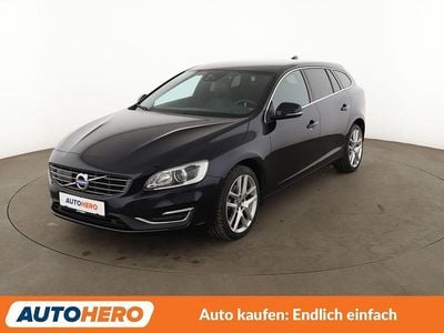 Gebraucht Volvo V60 Summum 190 PS (139 kW) 2016 Blau Kombi