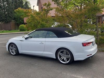 Brugt Audi A5 Cabriolet 190 HK (139 kW) 2019 Hvid Cabriolet