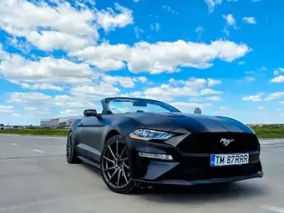 Brugt Ford Mustang 290 HK (213 kW) 2018 Sort Cabriolet