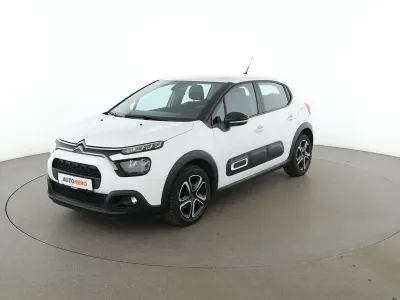 Gebraucht Citroën C3 Feel 82 PS (60 kW) 2022 Weiß Kleinwagen