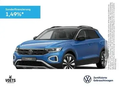 Gebraucht VW T-Roc Cabriolet Goal 150 PS (110 kW) 2025 Blau SUV