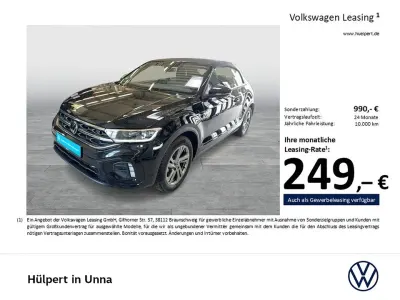 Gebraucht VW T-Roc Cabriolet R-line 150 PS (110 kW) 2025 Deep black perleffekt Cabrio