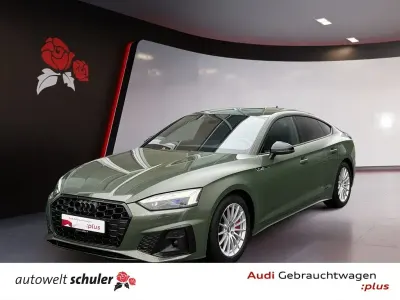 Gebraucht Audi A5 Sportback Ambiente 204 PS (150 kW) 2022 Distriktgrün metallic Kleinwagen